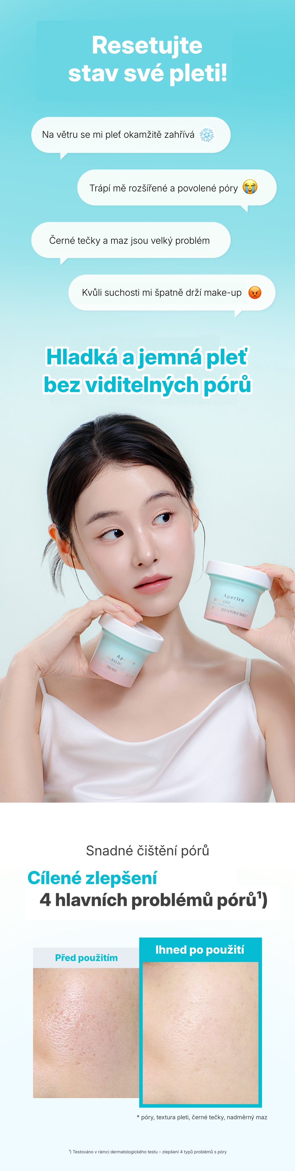 1.0. Detailed Page APERIRE Spa Relief Pore Mask